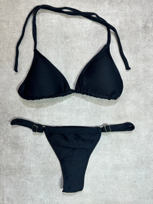BIKINI TRIANGULO RIB NEGRO