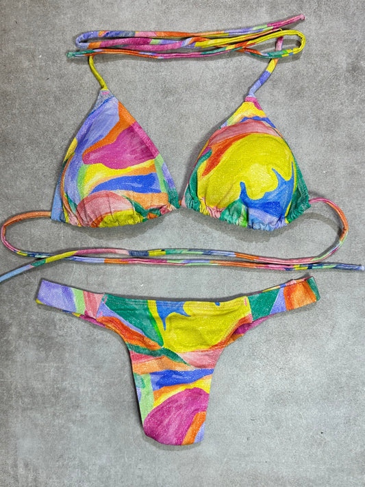 BIKINI SHINE ESTAMPA MALIBÚ