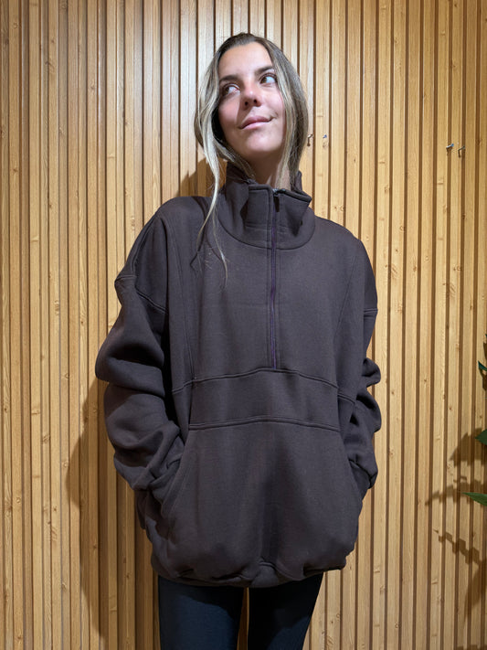 Poleron  Medio Cierre Cafe